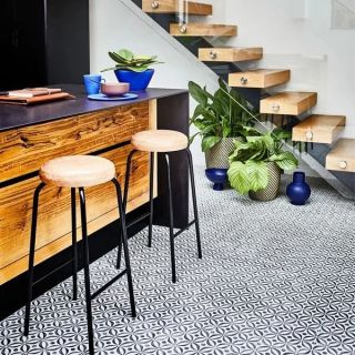 Heartwood Oak Herringbone Classic Brushed and Matt Lacquered